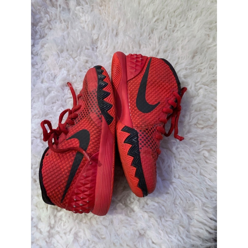 SOLD Kyrie Irving red and black sneakers